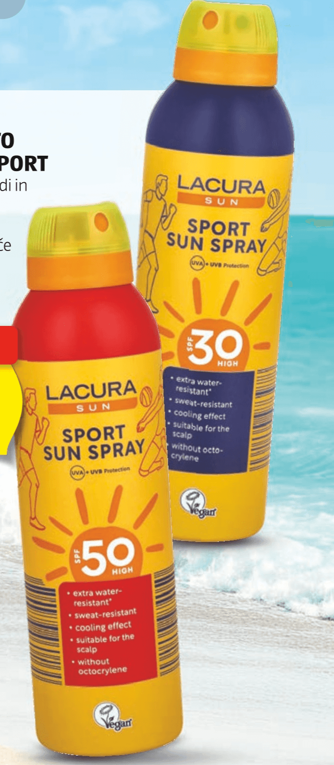 Lacura Sprej za zaščito pred soncem Sport 200 ml - Akcija v trgovini Hofer