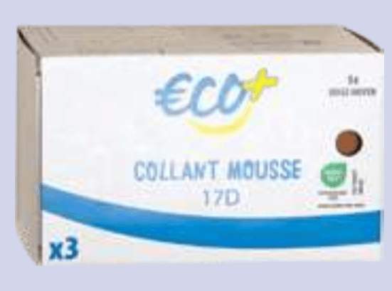 Eco+ Collant Mousse x3 - Akcija v trgovini E.Leclerc