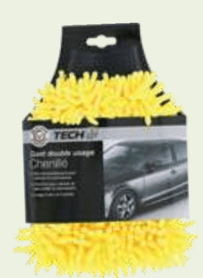 Rokavica za nego avtomobila 2v1 Techs - Akcija v trgovini E.Leclerc