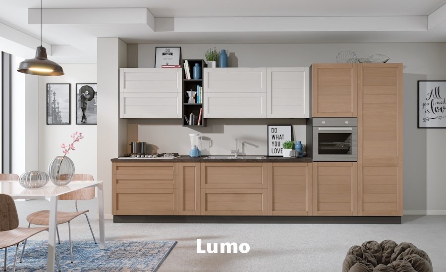 Kuhinja LUMO ART Line Cucine Akcija v trgovini Harvey Norman