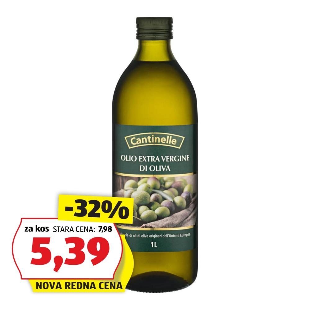 CANTINELLE Oljčno olje 1 l - Akcija v trgovini Hofer