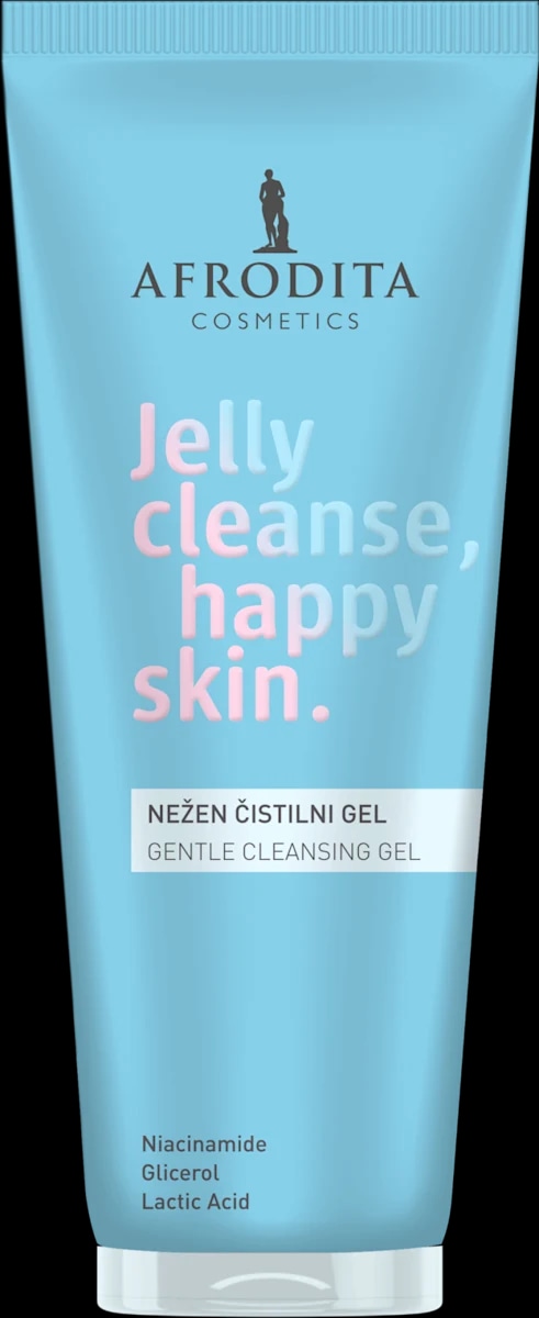 Afrodita Cosmetics Jelly Cleanse, Happy Skin. nežen čistilni gel za obraz 125 ml - Akcija v trgovini Dm