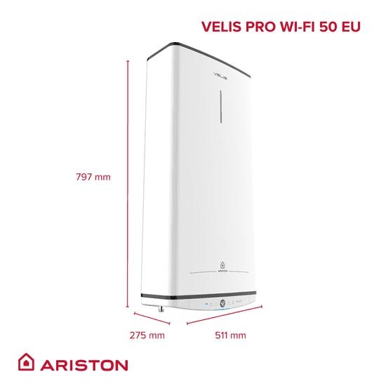 Ariston Električni grelnik vode 'Velis Pro Wi-Fi' 80 l - Akcija v trgovini Bauhaus