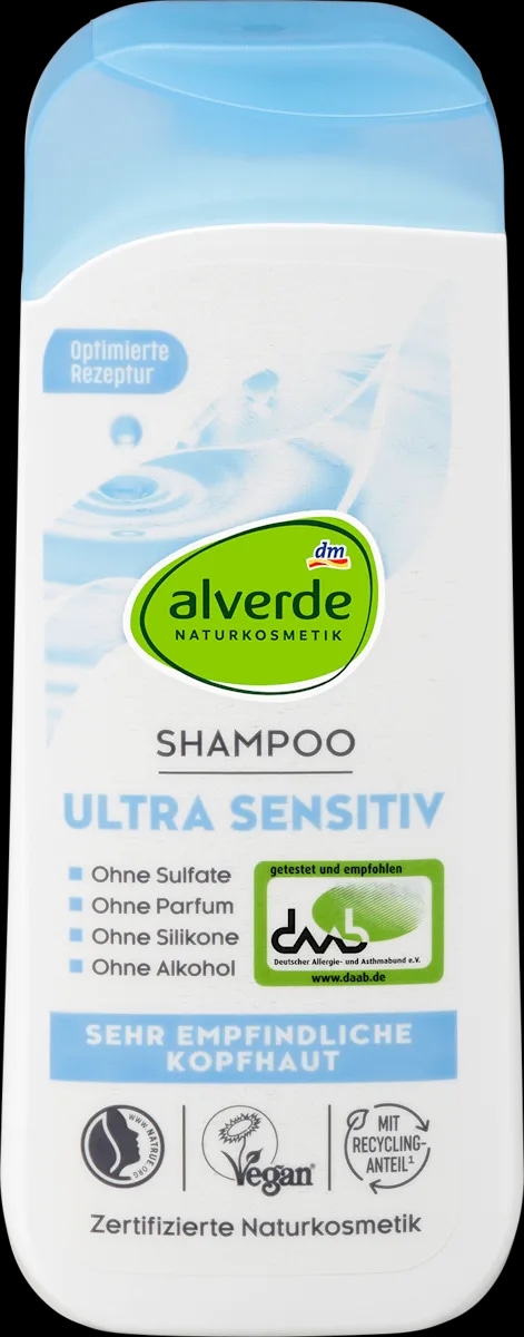Alverde Ultra Sensitiv šampon za lase 200 ml - Akcija v trgovini Dm