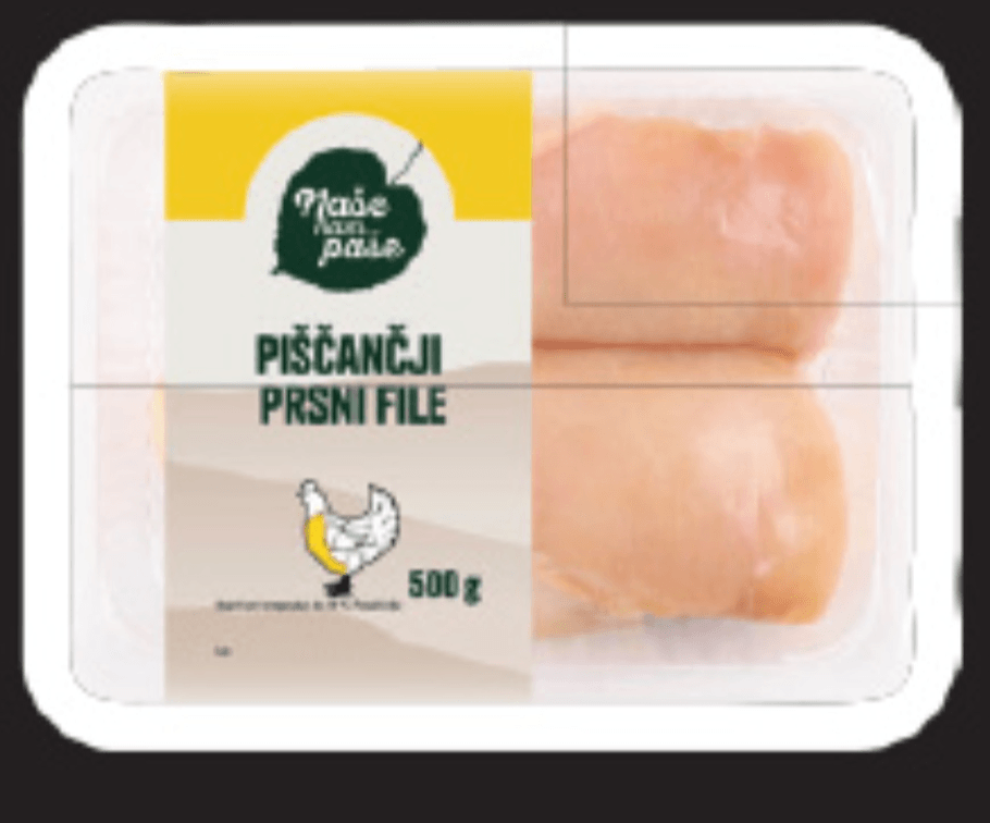 Svež piščančji prsni file 500 g Naše nam paše - Akcija v trgovini Lidl