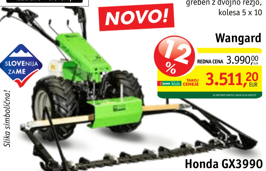 Gorska kosilnica ALPIN PRO Muta - Akcija v trgovini Jager