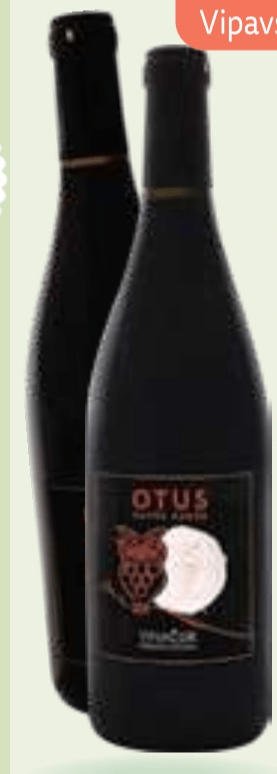 Kakovostno vino ZGP Barbera ali Otus Rdeče 0,75 l Čuk - Akcija v trgovini E.Leclerc