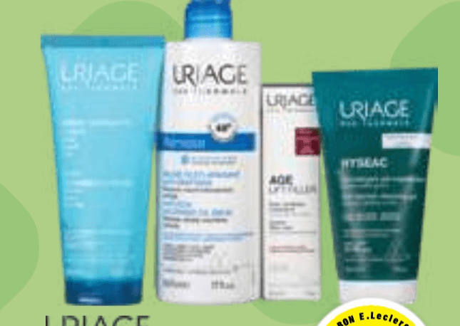 Izdelki dermatološke kozmetike URIAGE - Akcija v trgovini E.Leclerc