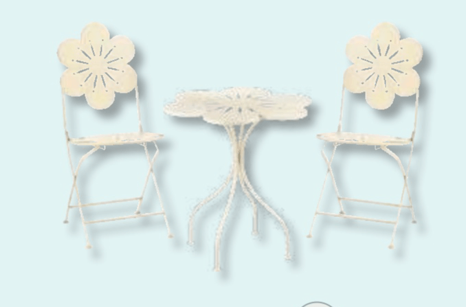 Vrtni stol 'Fleuri' - Akcija v trgovini Bauhaus