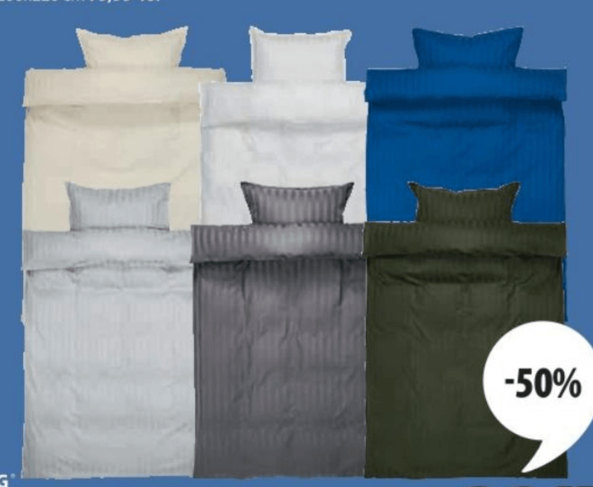 Posteljnina Nell KRONBORG - Akcija v trgovini Jysk