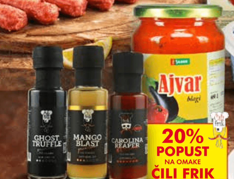 Čili Frik omake - Akcija v trgovini Jager