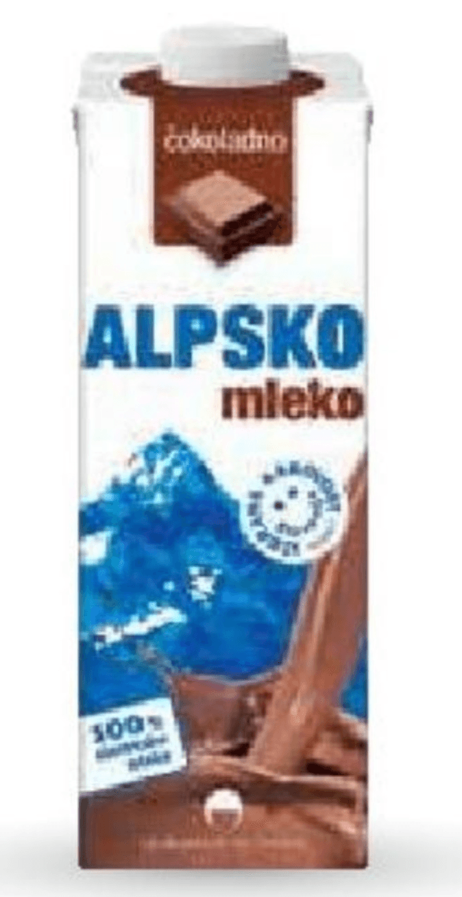 Čokoladno mleko Alpsko 1 l - Akcija v trgovini Mercator