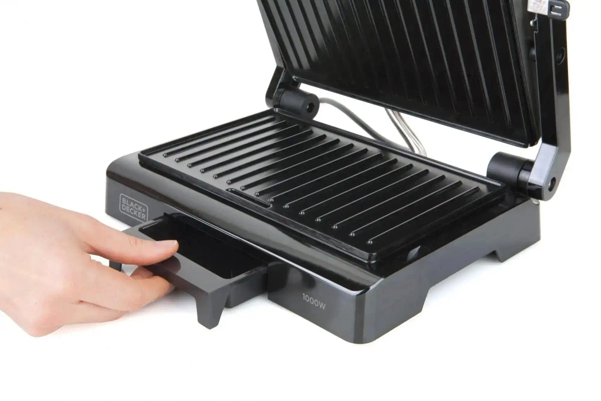 Preklopni opekač BLACK+DECKER BXGR1001E - Akcija v trgovini Pevex