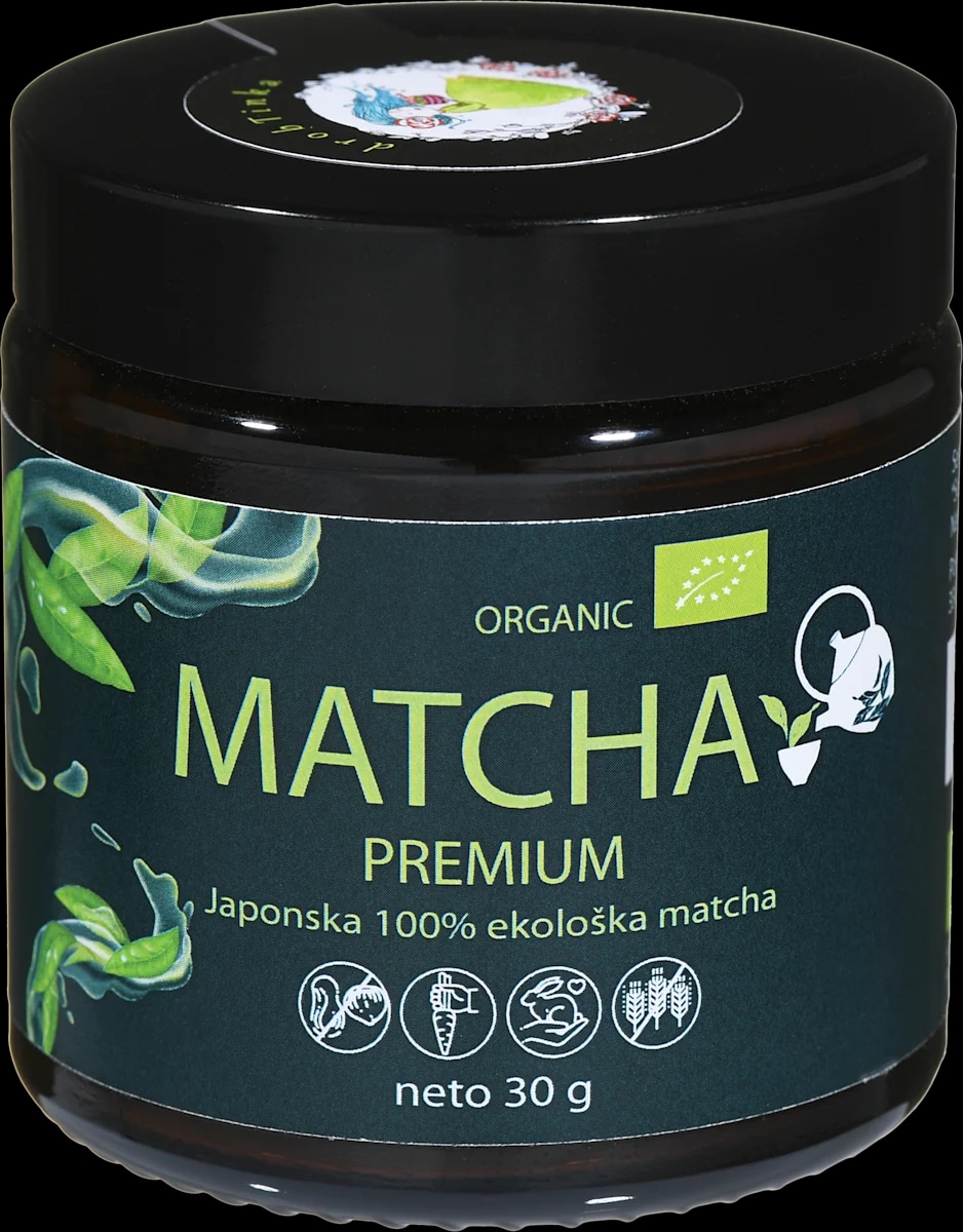 drobTinka Matcha Premium bio mešanica japonskega zelenega čaja 30 g - Akcija v trgovini Dm
