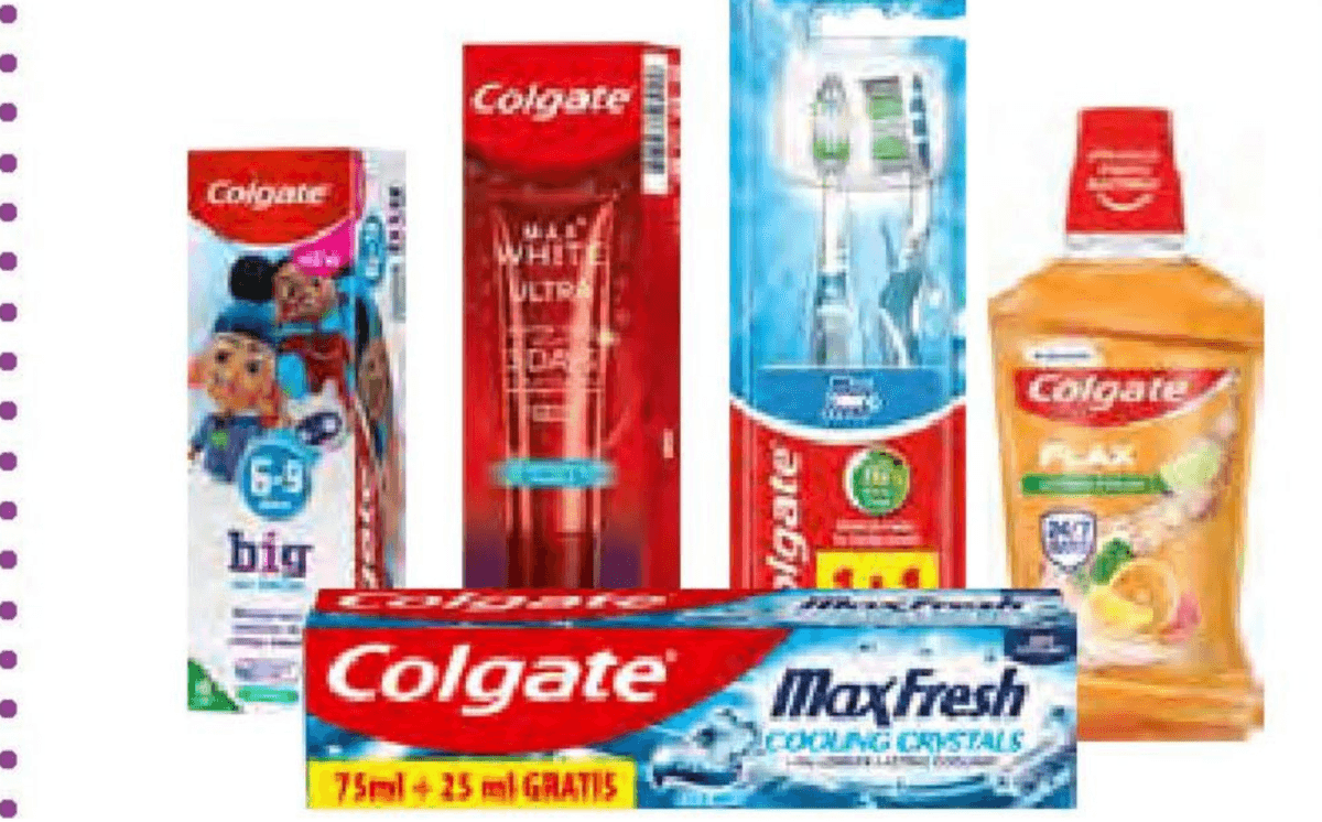 Colgate - Akcija v trgovini Tuš