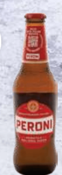 Svetlo pivo Peroni 0,33 l - Akcija v trgovini E.Leclerc