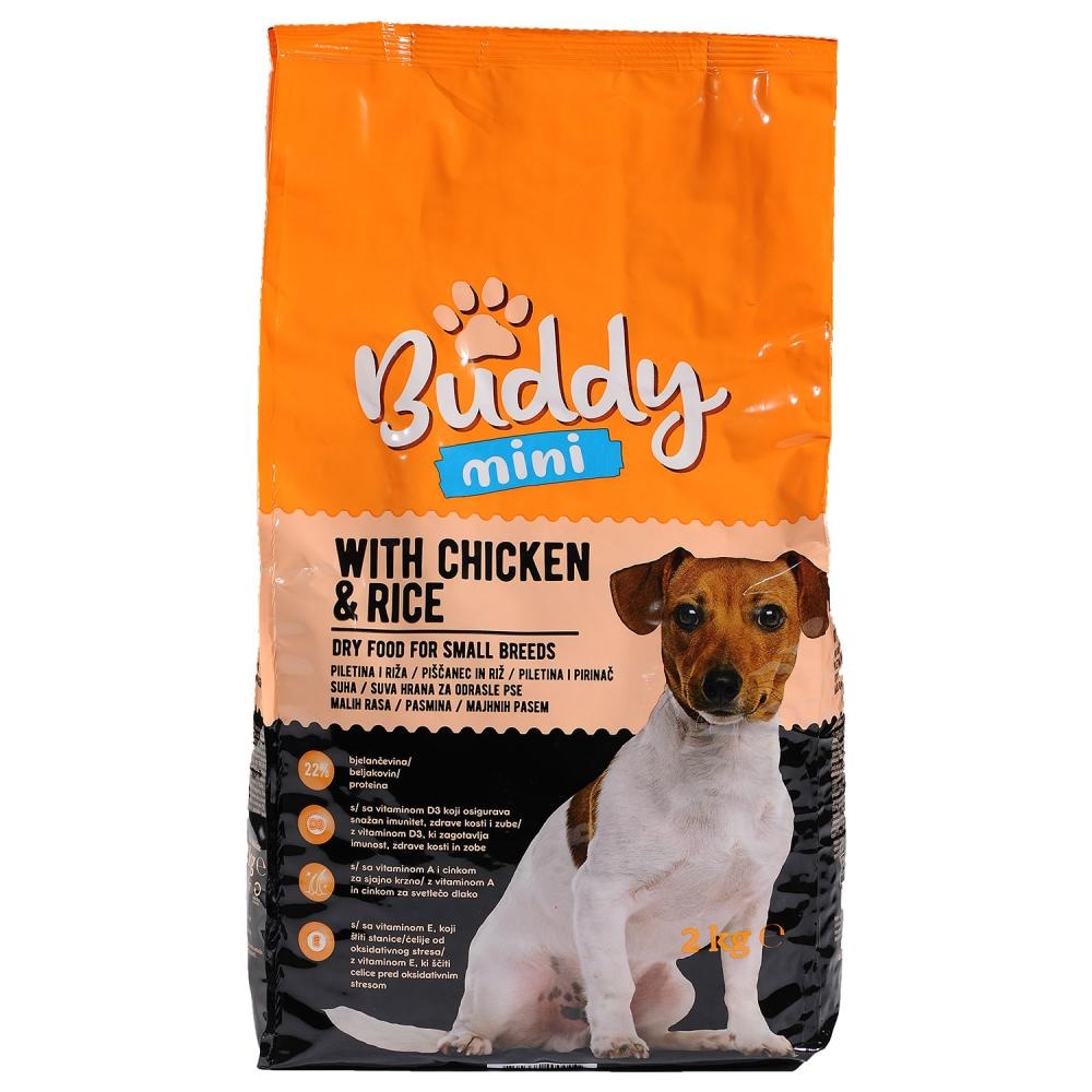 Buddy Briketi za pse 2 kg - Akcija v trgovini Mercator