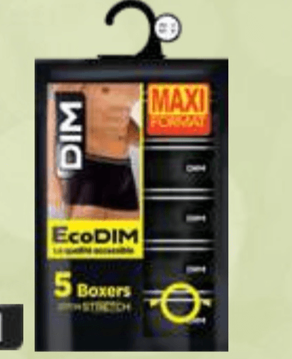 Dim 5x moške bokser hlače 5x - Akcija v trgovini E.Leclerc