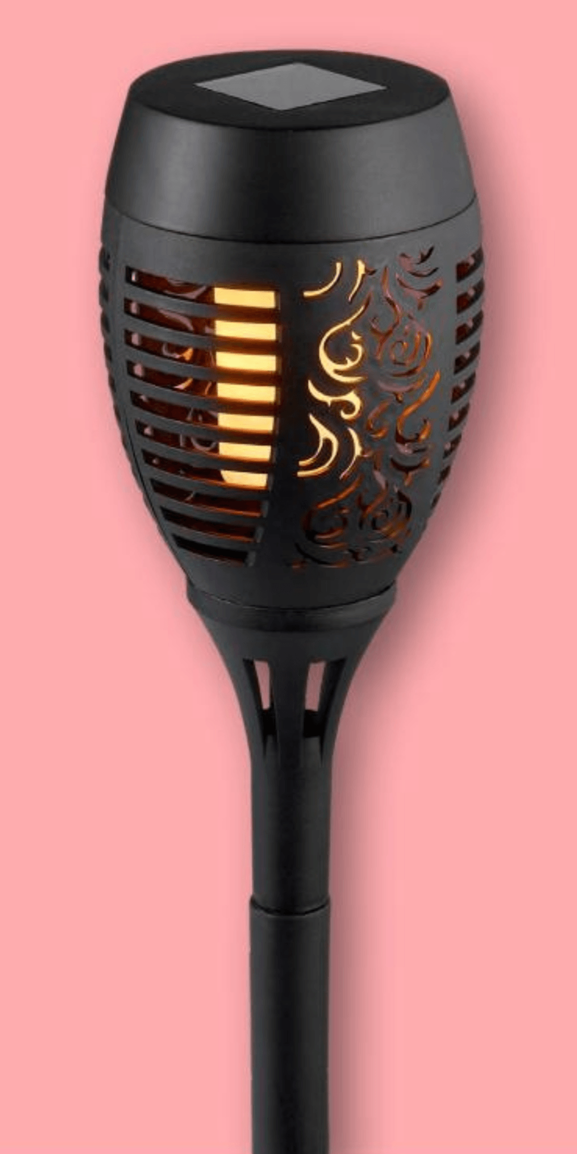 Solarna svetilka „plamen“ - Akcija v trgovini Kik