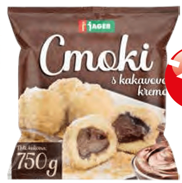 Zamrznjeni cmoki s čokolado Jager 750 g - Akcija v trgovini Jager