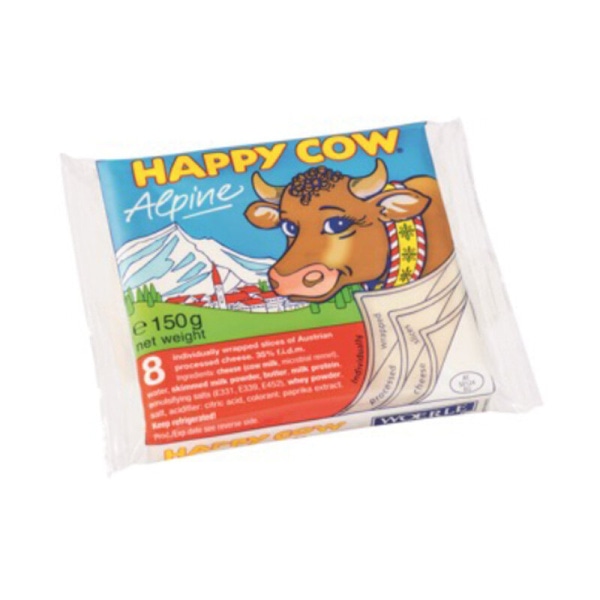 Topljeni sir Happy Cow 150 g - Akcija v trgovini E.Leclerc