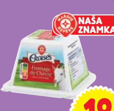 Kozji sir Croises 150 g - Akcija v trgovini E.Leclerc