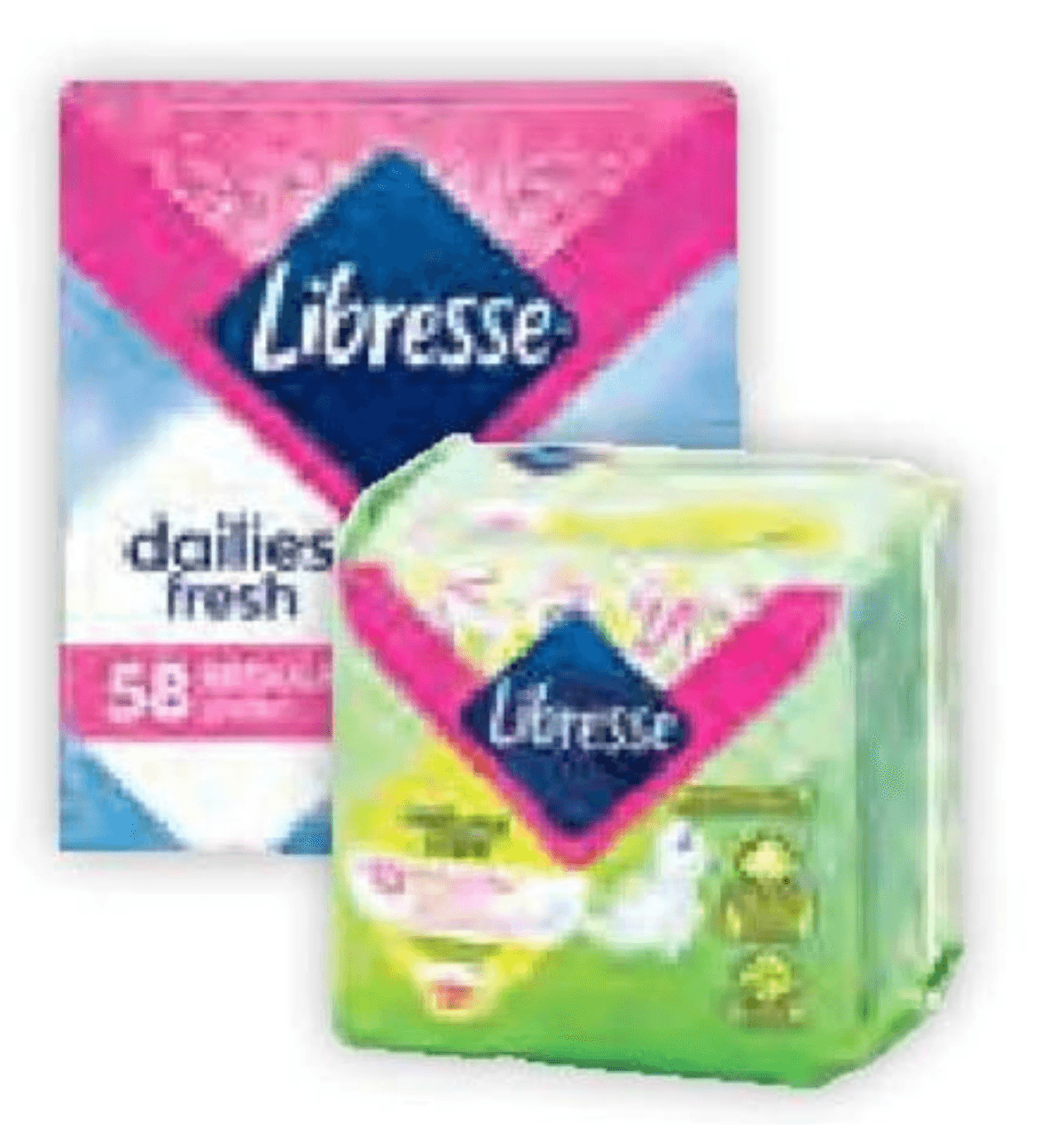 Vsi izdelki Libresse različne vrste Akcija v trgovini E.Leclerc