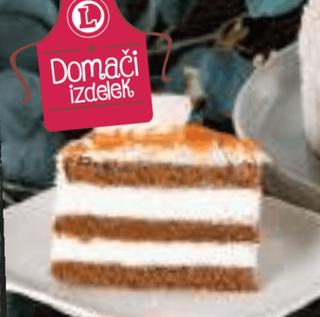 Pomarančna torta 14-16 kosov Domači izdelek - Akcija v trgovini E.Leclerc