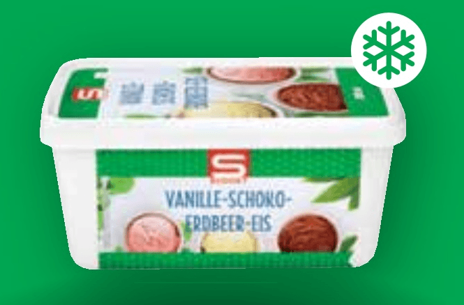 Sladoled 2 l S-BUDGET - Akcija v trgovini Spar