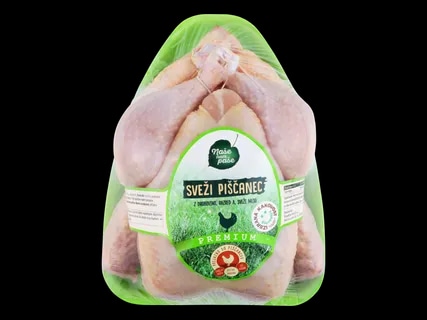Naše nam paše Svež premium piščanec pribl. 1,5 kg - Akcija v trgovini Lidl
