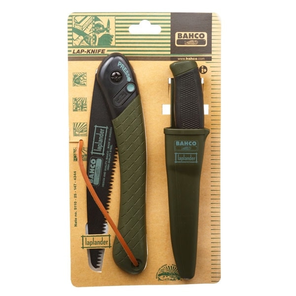 Preklopna žaga in nož Bahco 230 mm rezilo, 10 cm nož - Akcija v trgovini Merkur