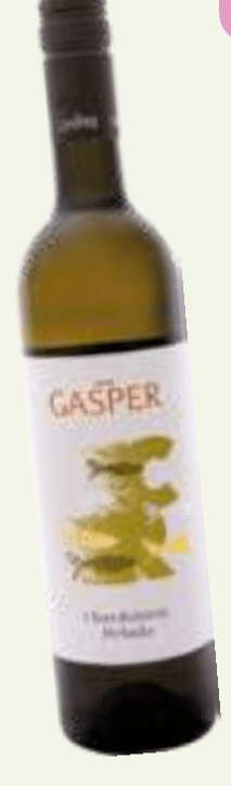 Kakovostno vino ZGP Chardonnay-Rebula 0,75 l GAŠPER - Akcija v trgovini E.Leclerc