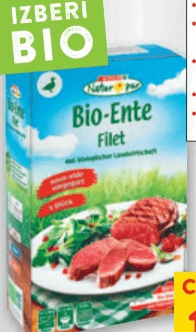 Bio račji file 240 g Natur pur Akcija v trgovini Spar