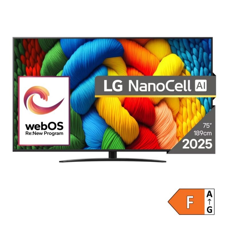 LG LED TV 75NANO81A3A 189 cm - Akcija v trgovini Pevex