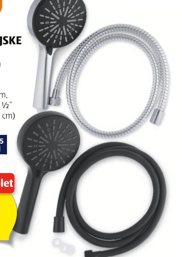 Set večfunkcijske tuš glave Home Creation - Akcija v trgovini Hofer