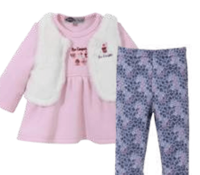 Dekliški 3-delni Komplet Liz Cooper - Akcija v trgovini E.Leclerc