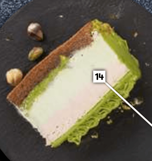 Rezina torte Lešnik-Pistacija 1 kos - Akcija v trgovini E.Leclerc