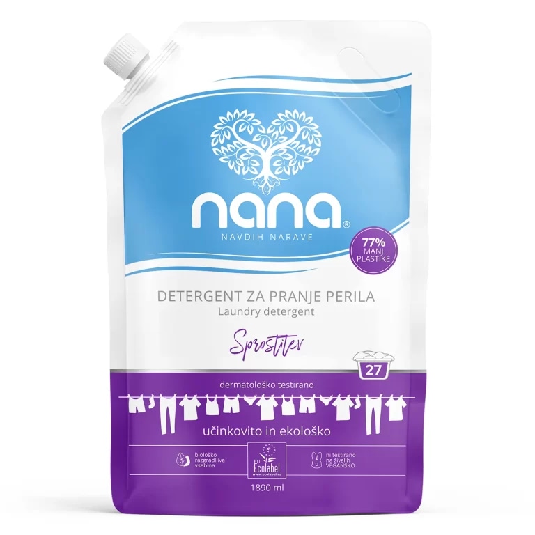 Ekološki detergent Nana 1890 ml - Akcija v trgovini Mercator