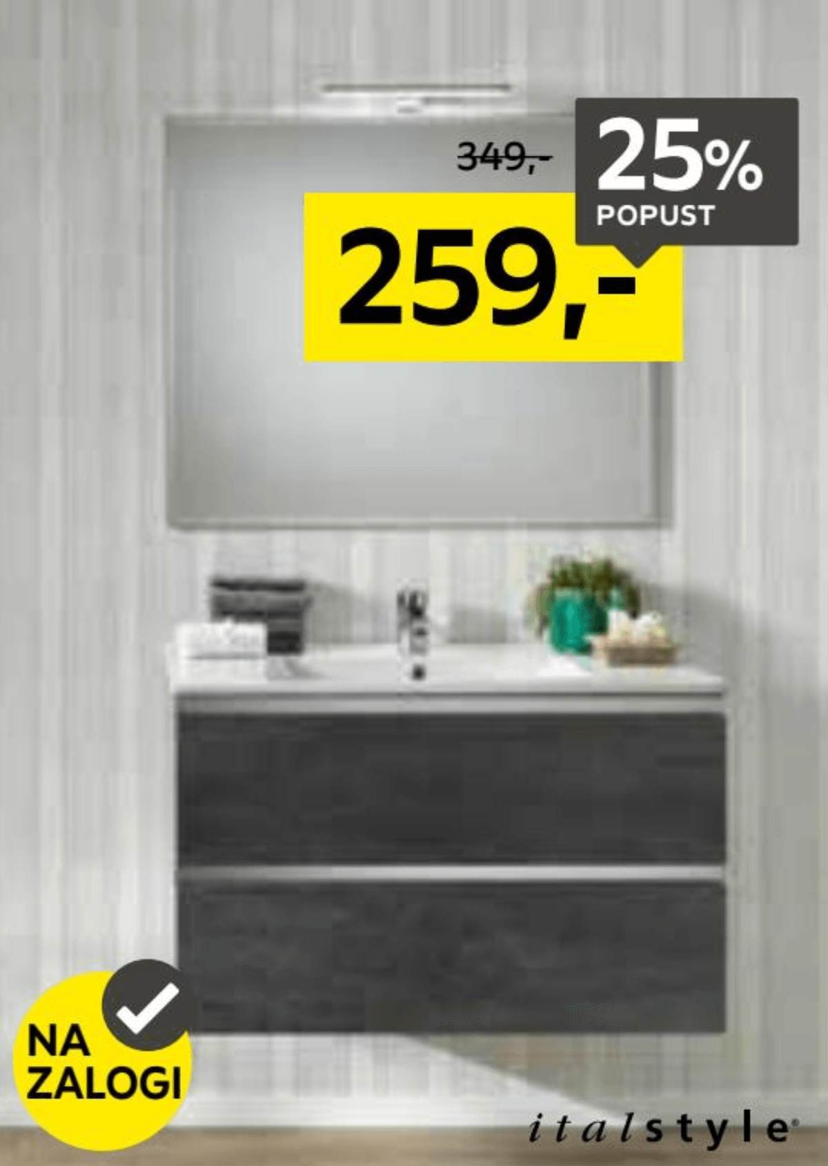 Kopalnica - Akcija v trgovini Lesnina