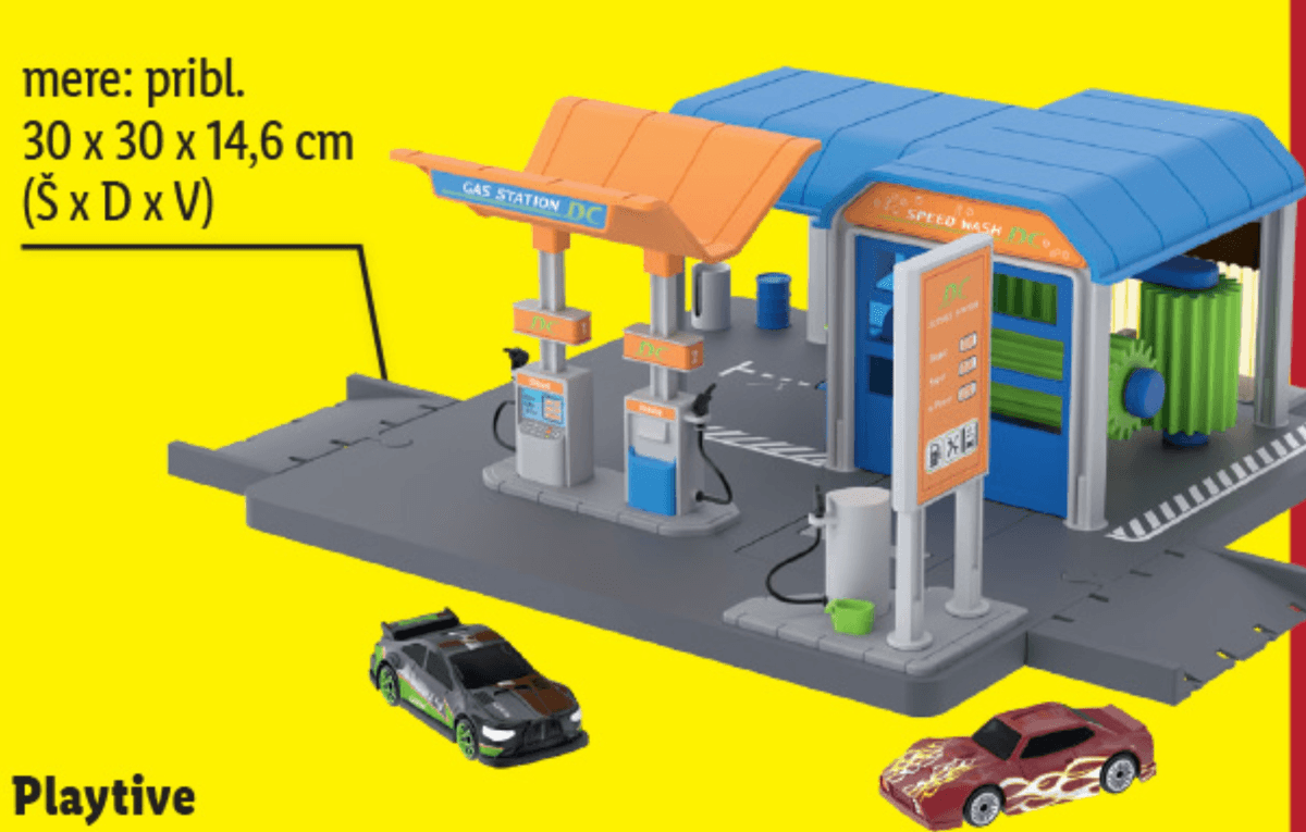 Playtive Bencinska črpalka - Akcija v trgovini Lidl