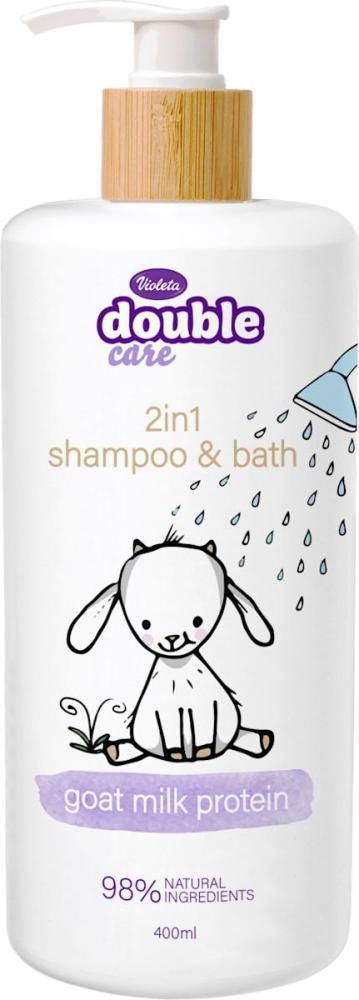 Šampon, kopel ali šampon in kopel Violeta Baby 400 ml - Akcija v trgovini E.Leclerc