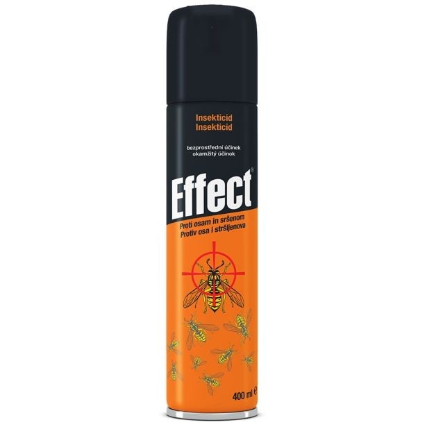 Aerosol za ose in sršene Effect 400 ml Akcija v trgovini Merkur