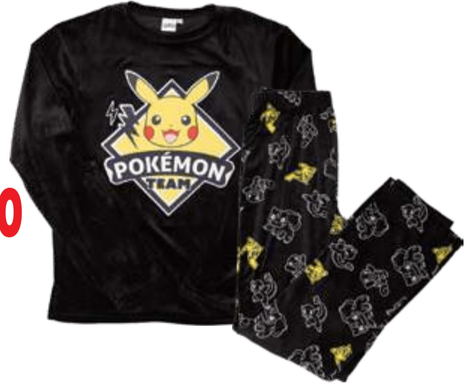 Moška pižama Pokémon - Akcija v trgovini E.Leclerc