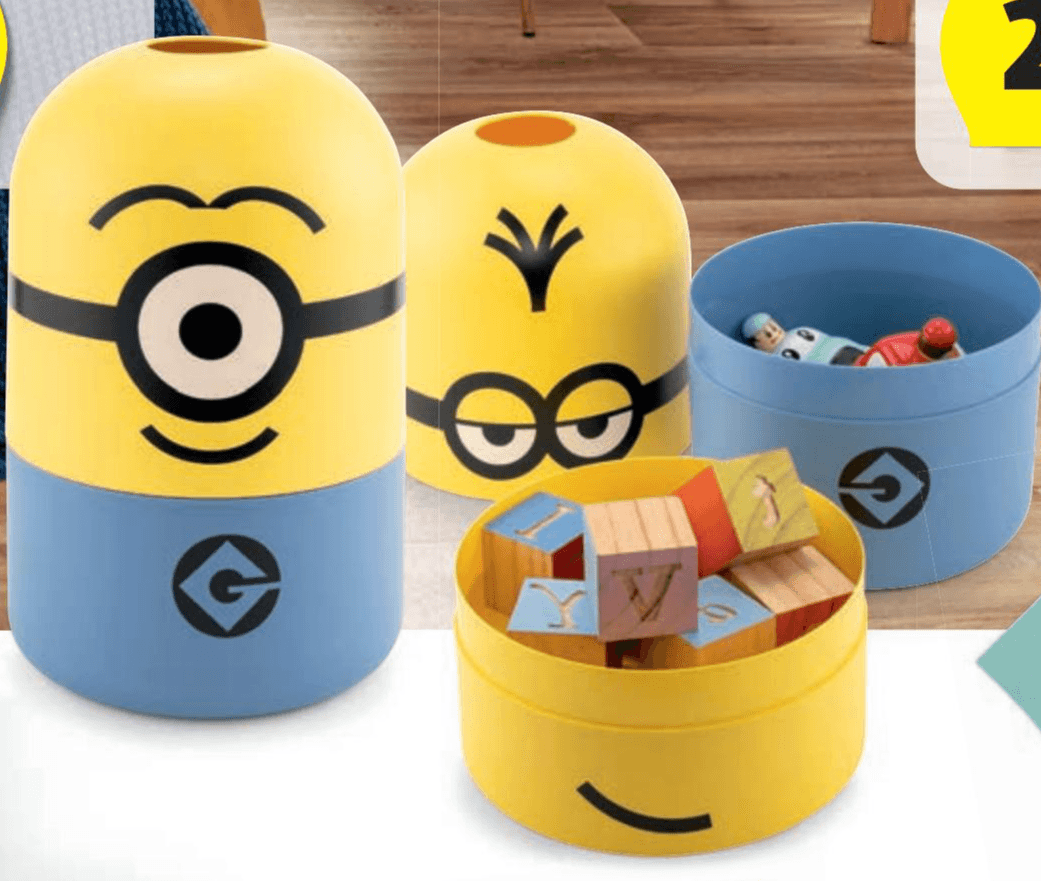 Škatla za shranjevanje Minions - Akcija v trgovini Hofer