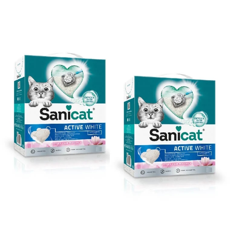 Posip Sanicat Active White 10L - Akcija v trgovini Mr. Pet