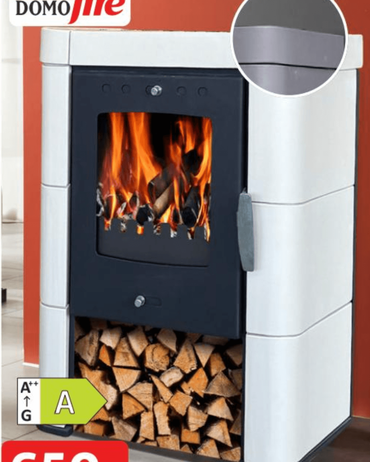 Kaminska peč 'Caorle II' - Akcija v trgovini Bauhaus