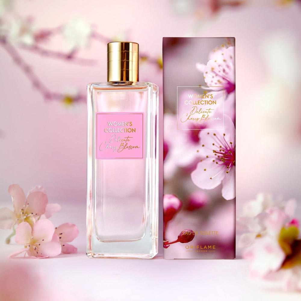 Women's Collection Delicate Cherry Blossom toaletna voda 50 ml - Akcija v trgovini Oriflame