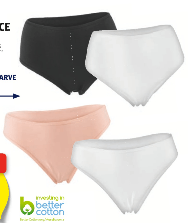 Ženske spodnjice 5 kosov UP 2 FASHION - Akcija v trgovini Hofer