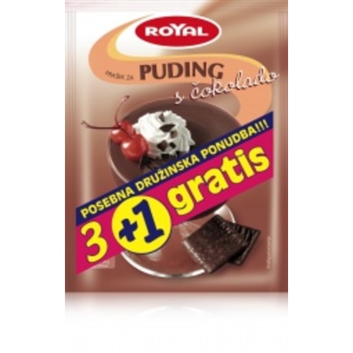 PUDING ROYAL 4x 50 g - Akcija v trgovini E.Leclerc