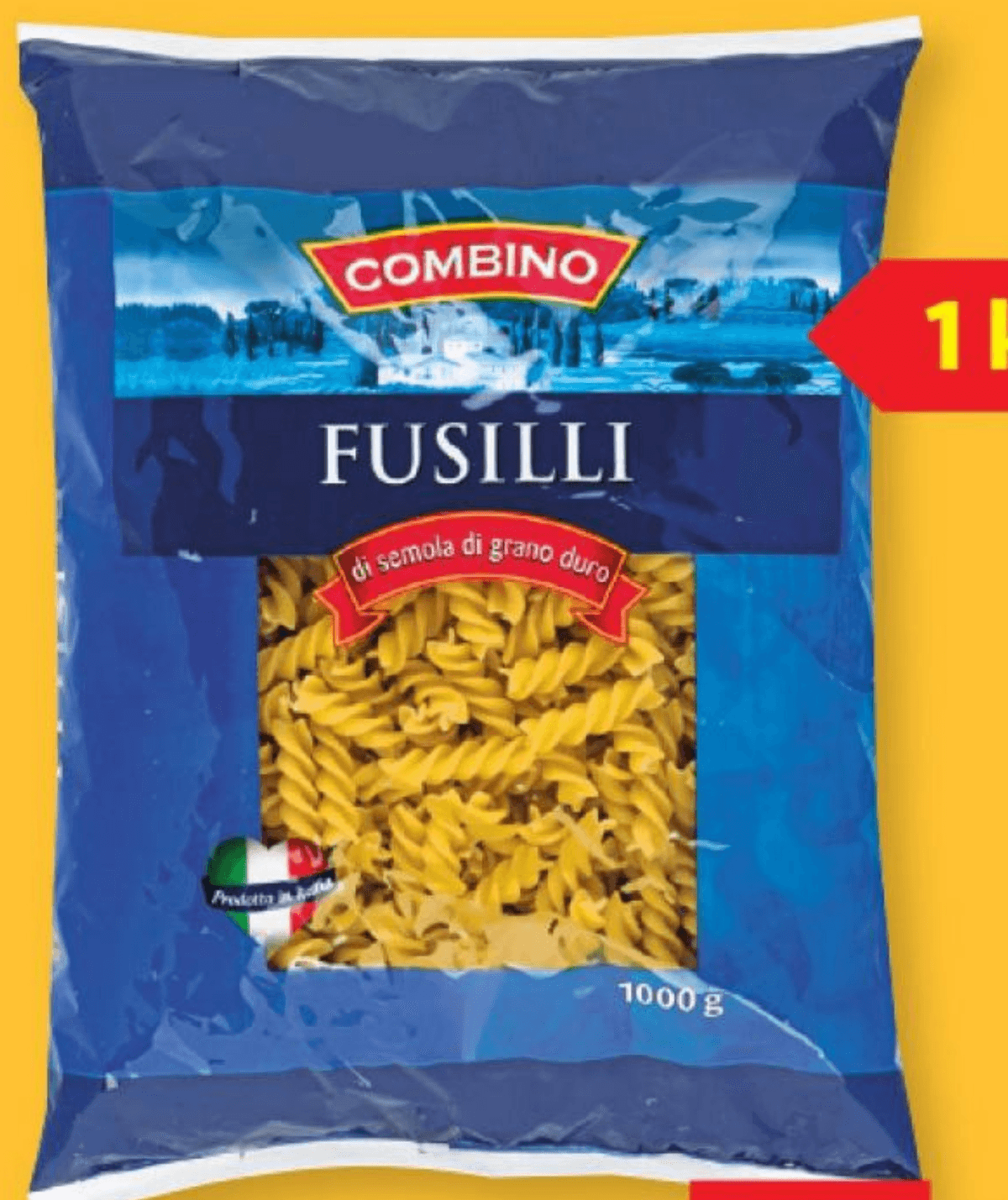 Combino Testenine Fusilli 1 kg - Akcija v trgovini Lidl
